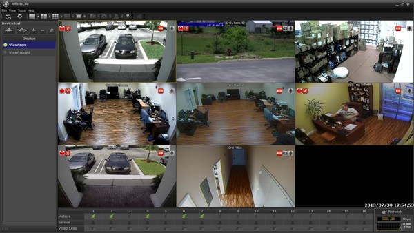 Viewtron Surveillance DVR Remote Live Client Software Setup