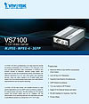 Vivotek-VS7100 Video Encoder Datasheet