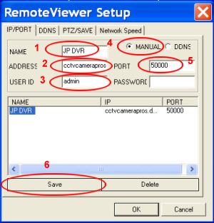 DVR Remote Viewer Setup