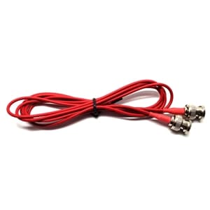 3 Foot Red BNC Patch Cable