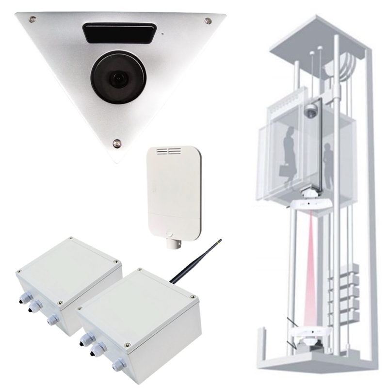 vitality enclose climax Elevator Security Camera w/ HD CCTV Wireless Video Transmission System