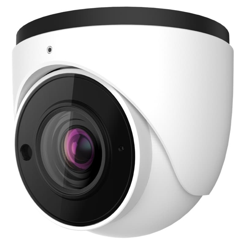 CCTV Dome HD 1080p 2MP White Bullet Security Camera 2.8~12mm Zoom Varifocal Lens 