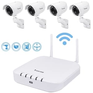 4 Outdoor Camera Wireless Security System