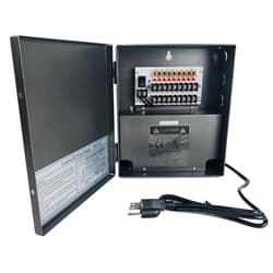 PIDB-AD-18 Power Distribution Box for 9 12V and 9 24 V Cameras 
