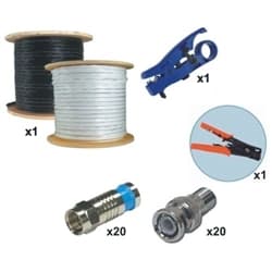 CCTV Cable Installation Kit