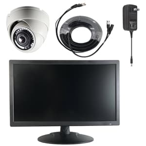 Security Camera with Monitor